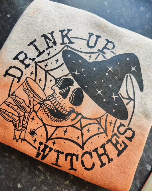 Ombré Drink up witches jumper