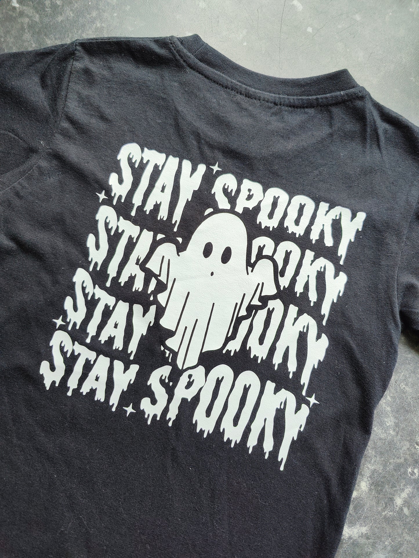 Stay spooky childrens t-shirt