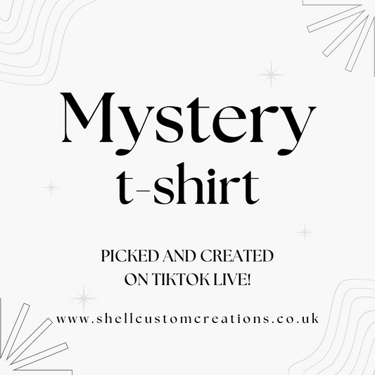 Mystery t-shirt pick *On Tiktok live*