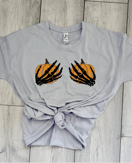 Pumpkin Boobs tshirt