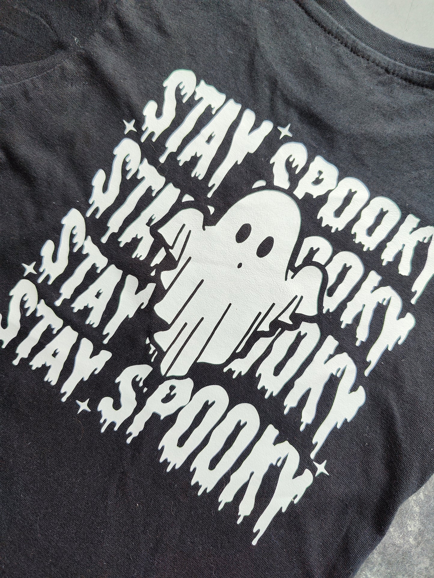 Stay spooky childrens t-shirt